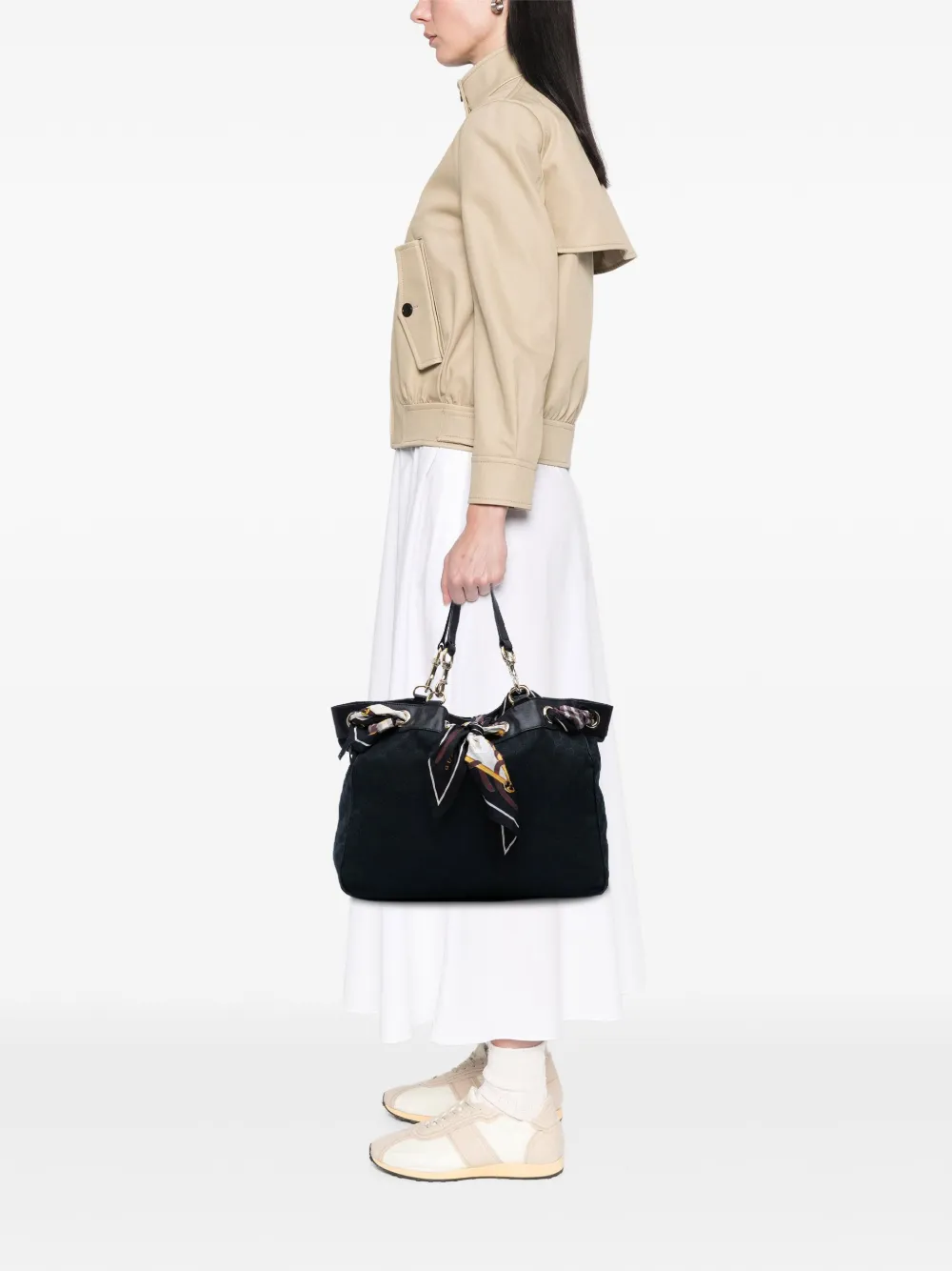 Gucci Pre-Owned 2000-2015 Large GG Canvas Positano tote bag | Pre-Owned | Image 2