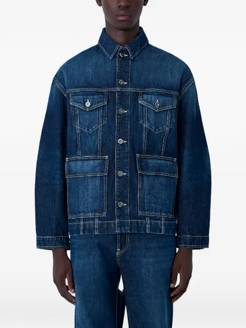 Jean Paul Gaultier front-pocket denim jacket