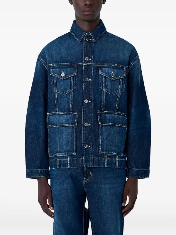 Jean Paul Gaultier デニムジャケット | ブルー | FARFETCH JP Jean Paul Gaultier デニムジャケット | ブルー | FARFETCH JP