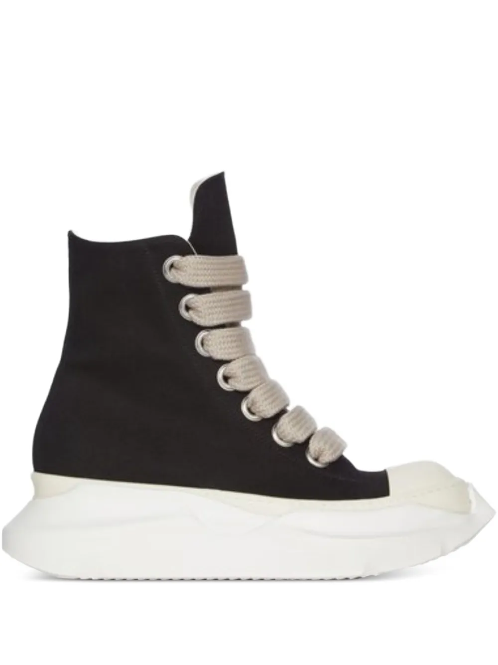 Rick Owens DRKSHDW Concordians Jumbolace Abstract sneakers met ringlets Zwart