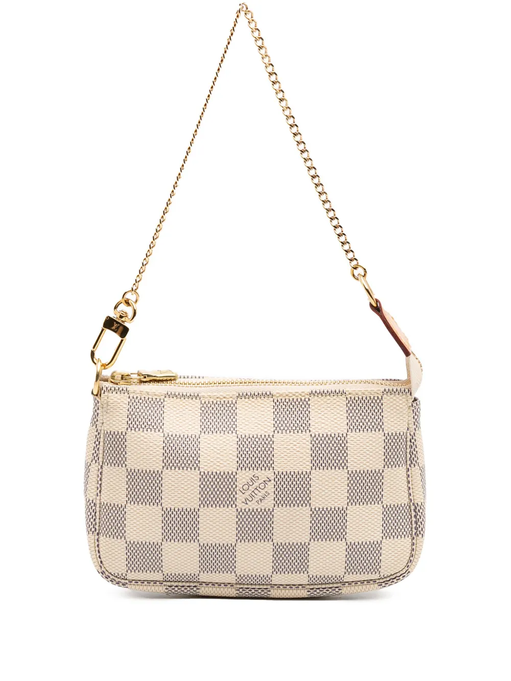 Louis Vuitton Pre-Owned 2020 Damier Azur Mini Pochette Accessoires Louis Vuitton Pre-Owned 2020 Damier Azur Mini Pochette Accessoires