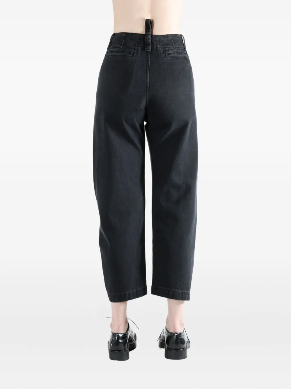 Studio Nicholson Akerman Trousers In Black