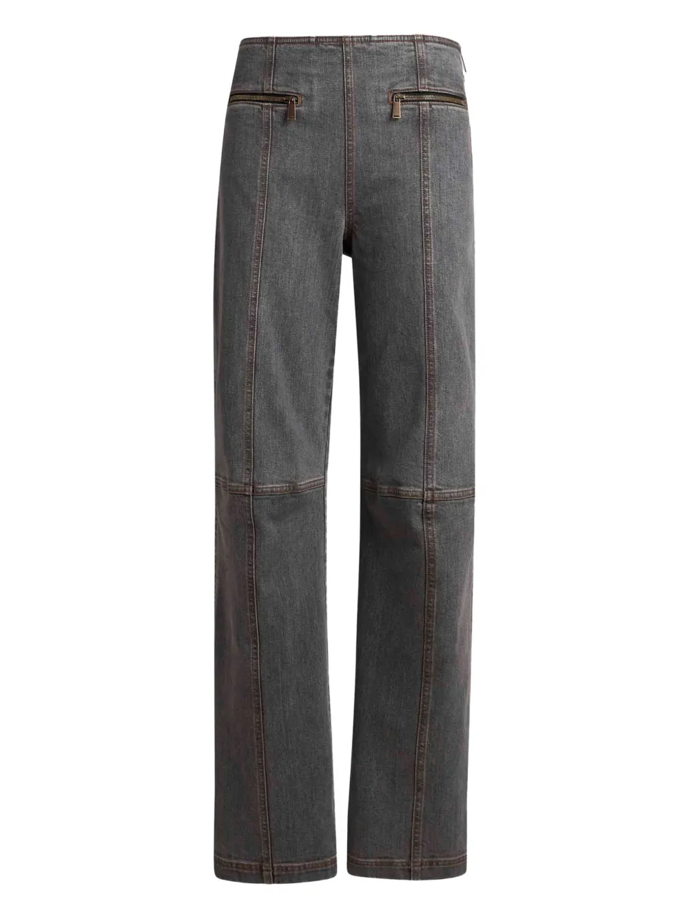 ETRO Pegaso-embroidered jeans | Grey | Image 1