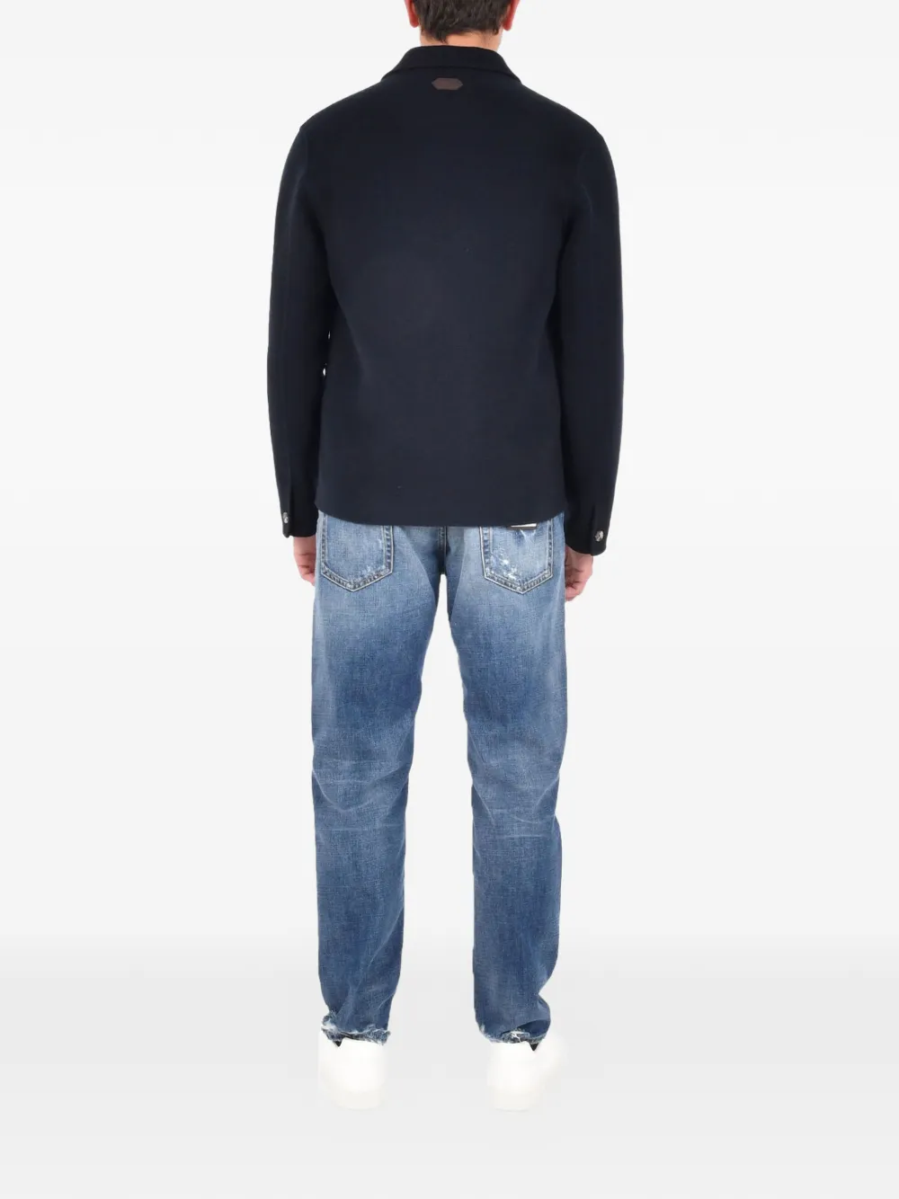Patch-Pocket Overshirt