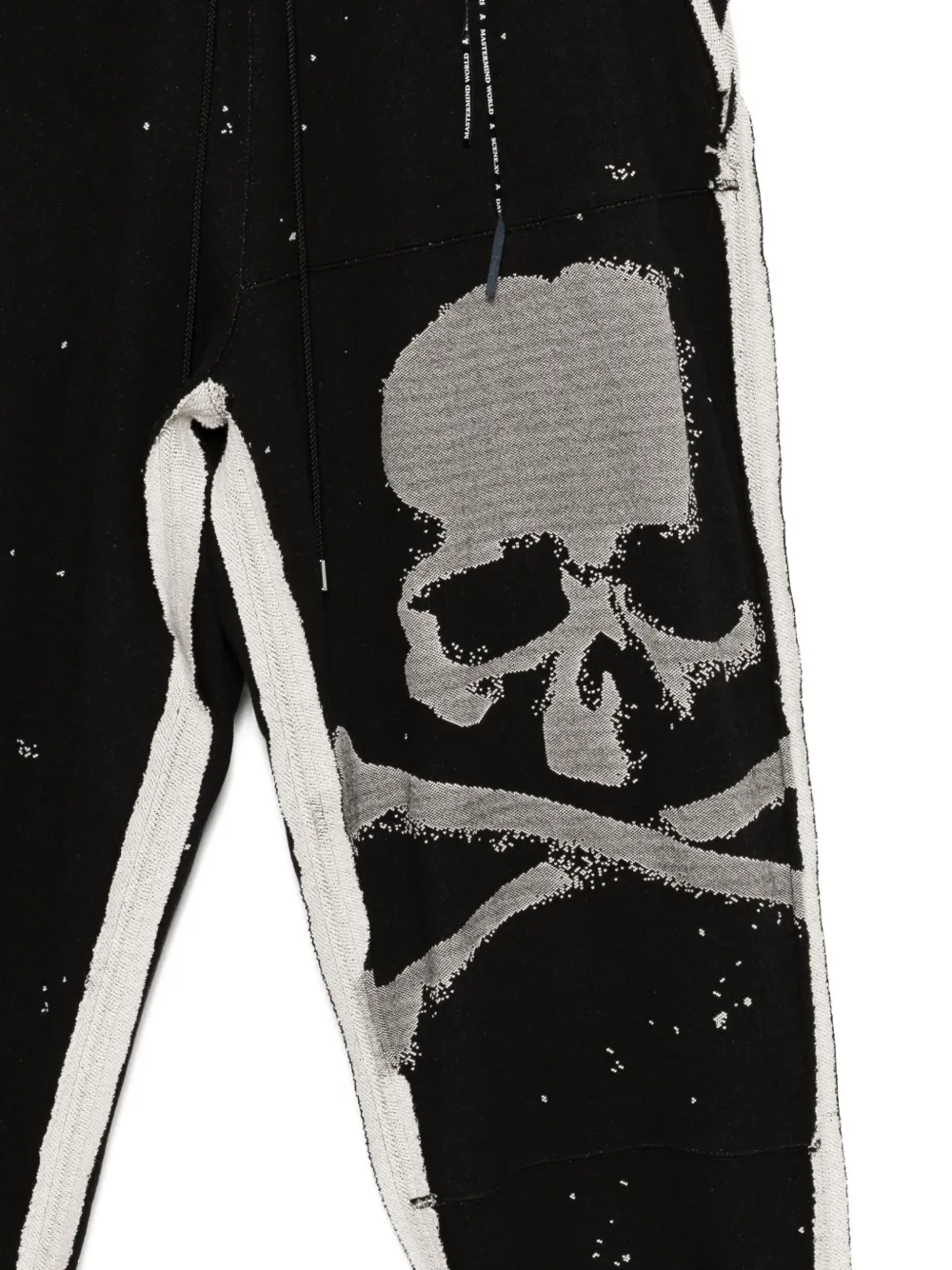 Mastermind Japan Logo-jacquard Track Pants In Black