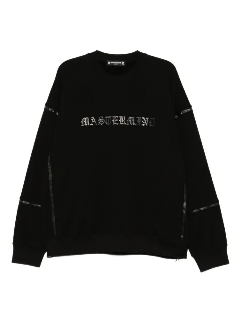 Mastermind Japan sudadera con logo estampado