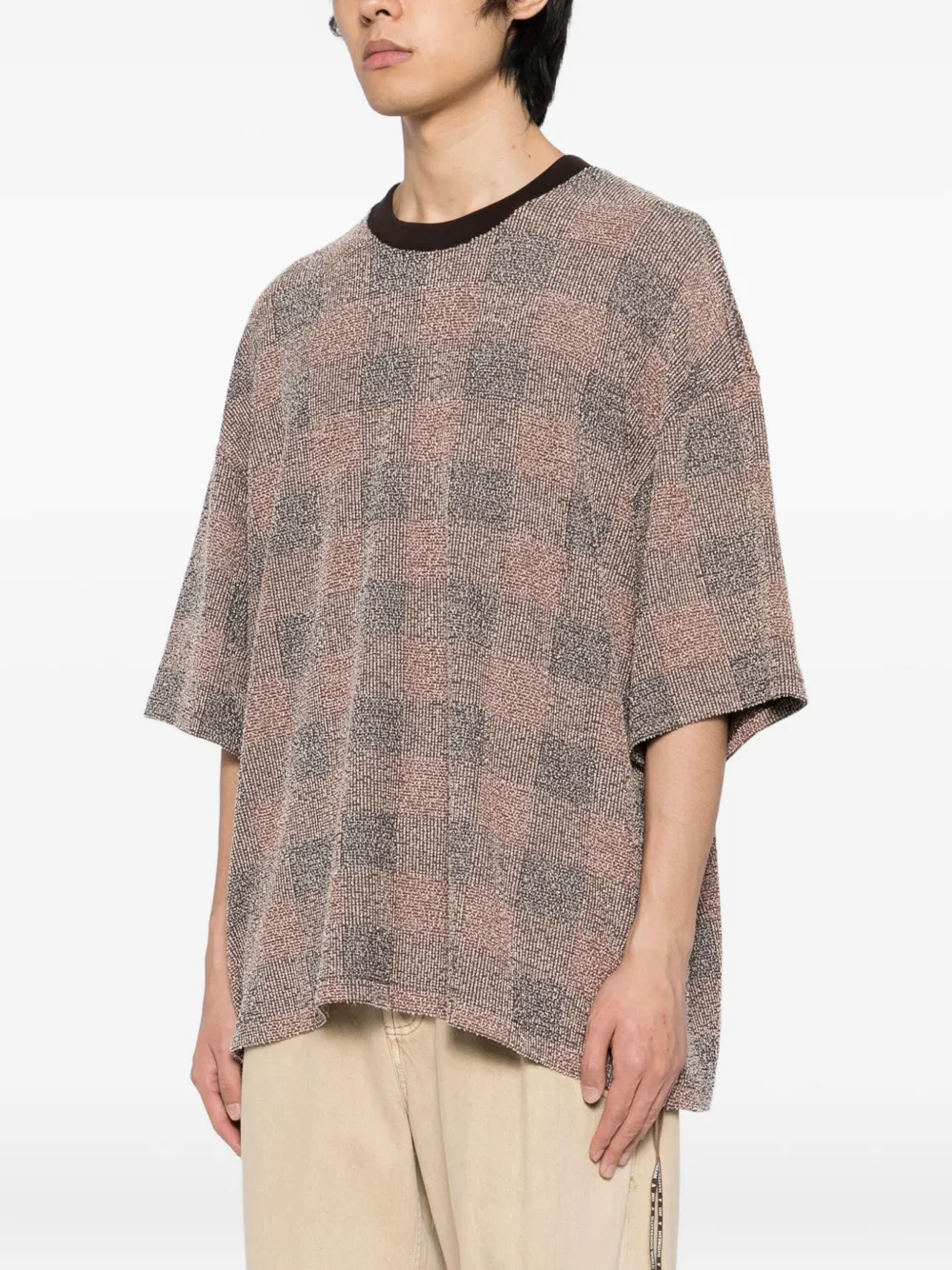 Mastermind Japan Logo-embroidered T-shirt In Brown