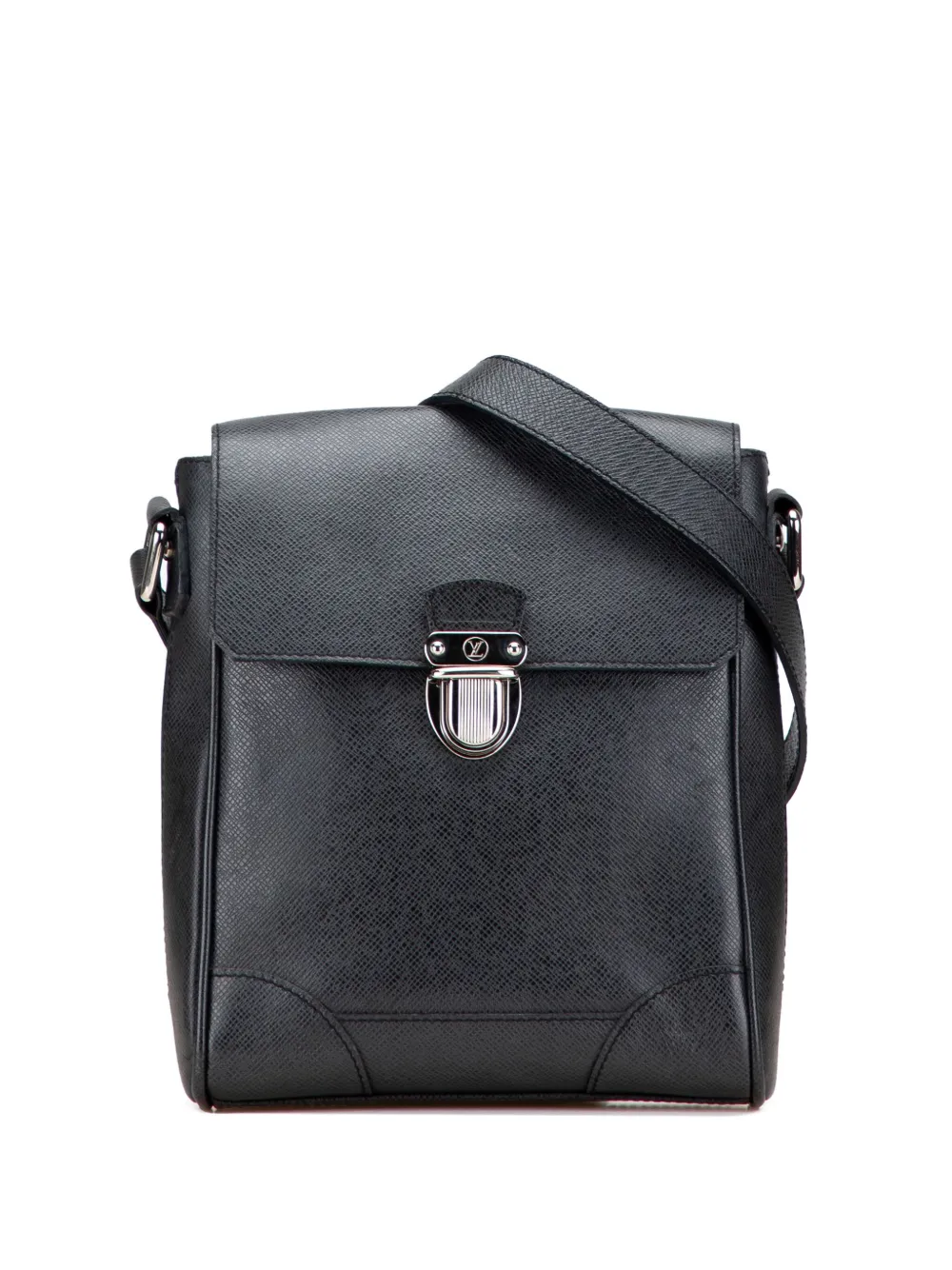 Louis Vuitton Pre-Owned 2008 Taiga Luca crossbody bag - ブラック Louis Vuitton Pre-Owned 2008 Taiga Luca crossbody bag - ブラック