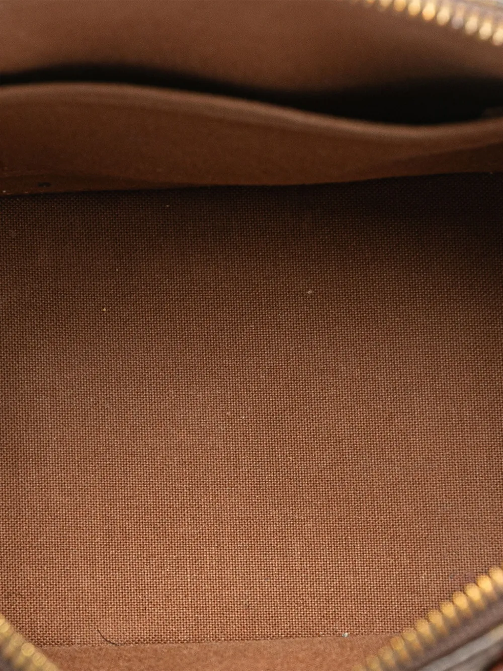 Pre-owned Louis Vuitton 2021 Monogram Alma Bb Satchel In Brown