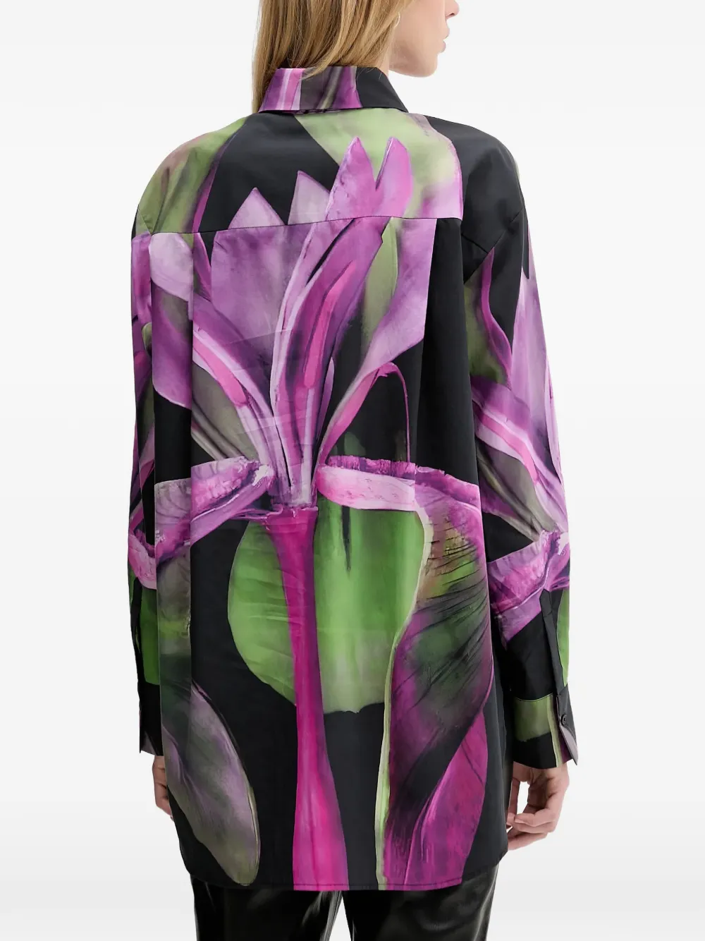 Floral Knotted Shirt