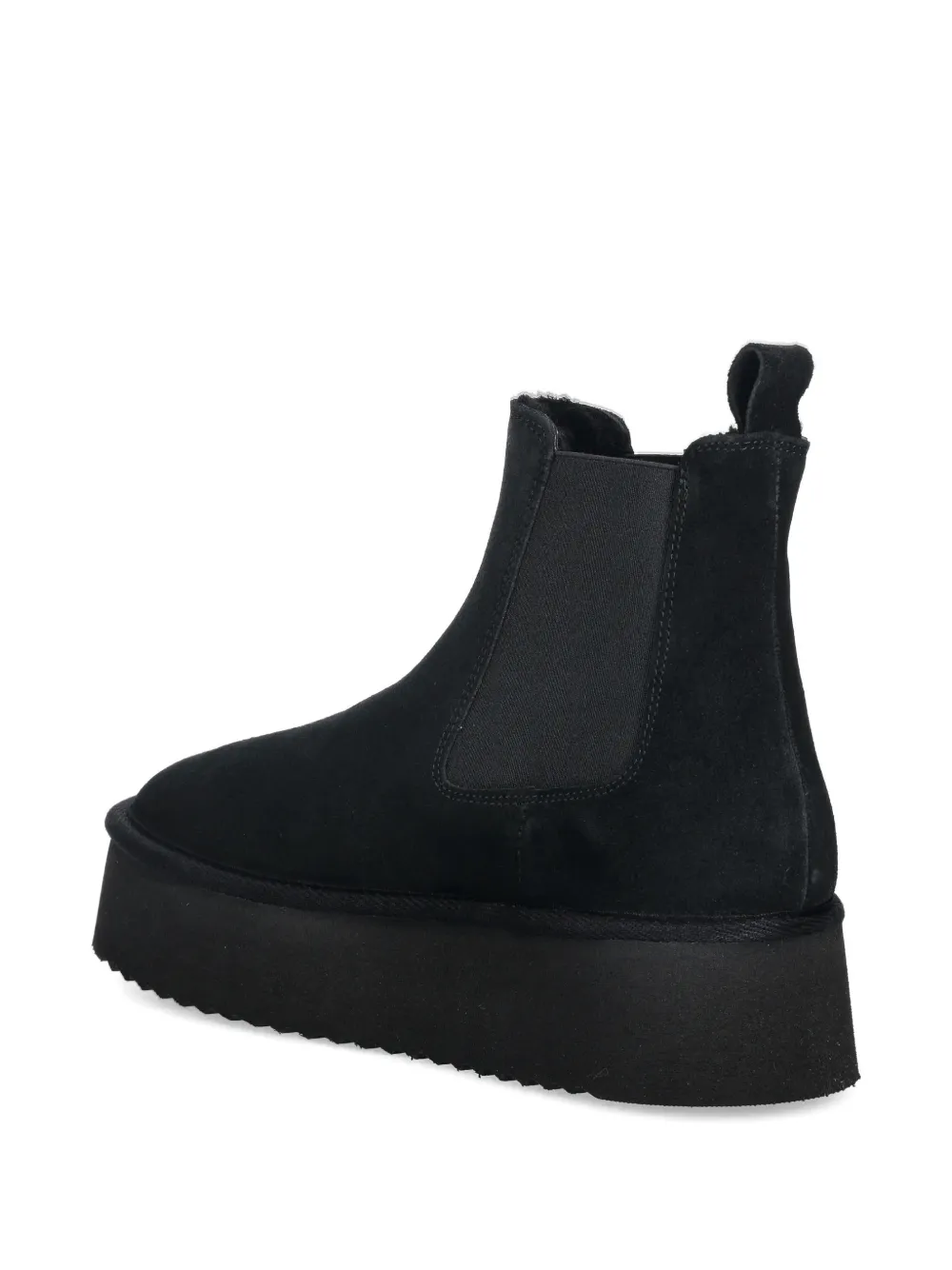 Copenhagen platform-heel Chelsea boots Zwart