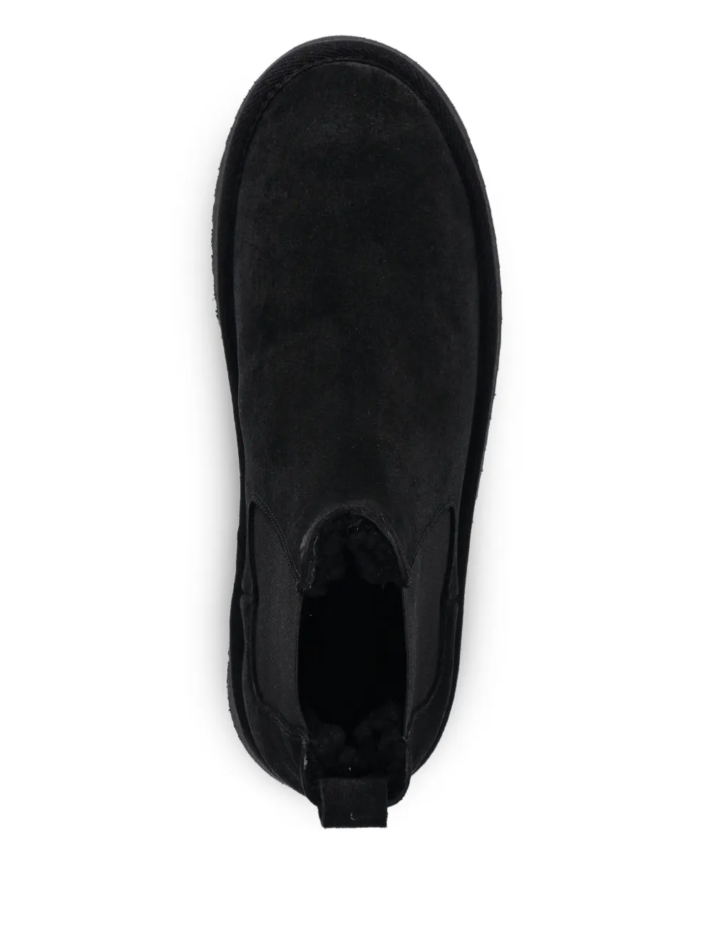 Platform-Heel Chelsea Boots