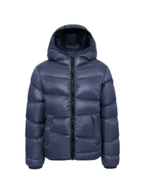 Gucci Kids フーデッド パデッドジャケット | ブルー | FARFETCH JP