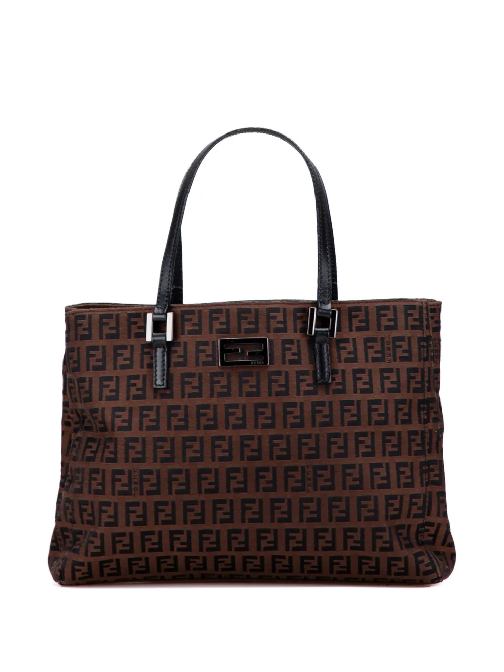 Fendi Pre-Owned 2010-2025 Zucchino Canvas tote bag - ブラウン Fendi Pre-Owned 2010-2025 Zucchino Canvas tote bag - ブラウン