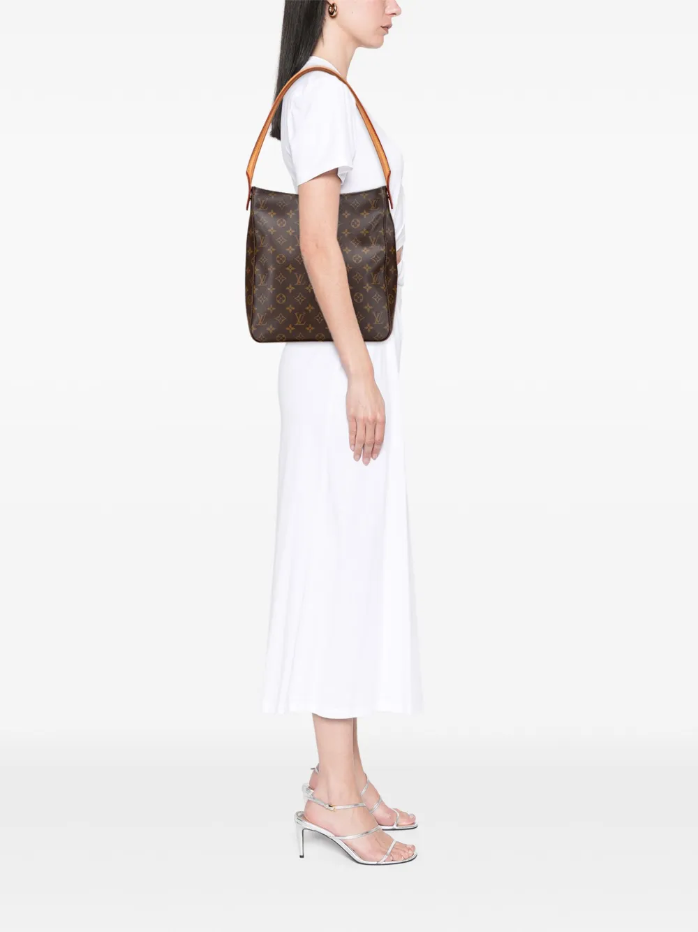 Louis Vuitton Pre-Owned 2006 Monogram Looping GM shoulder bag | Pre-Owned | Image 2
