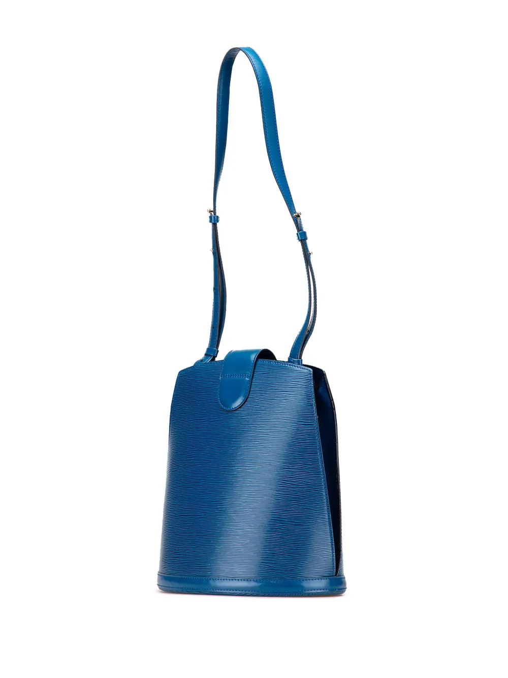 Pre-owned Louis Vuitton 1993 Epi Cluny Shoulder Bag In Blue