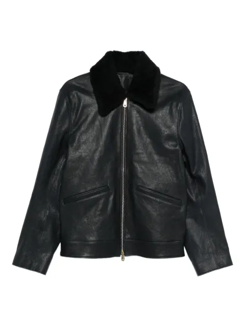 Paul Smith chamarra con cuello de pelo