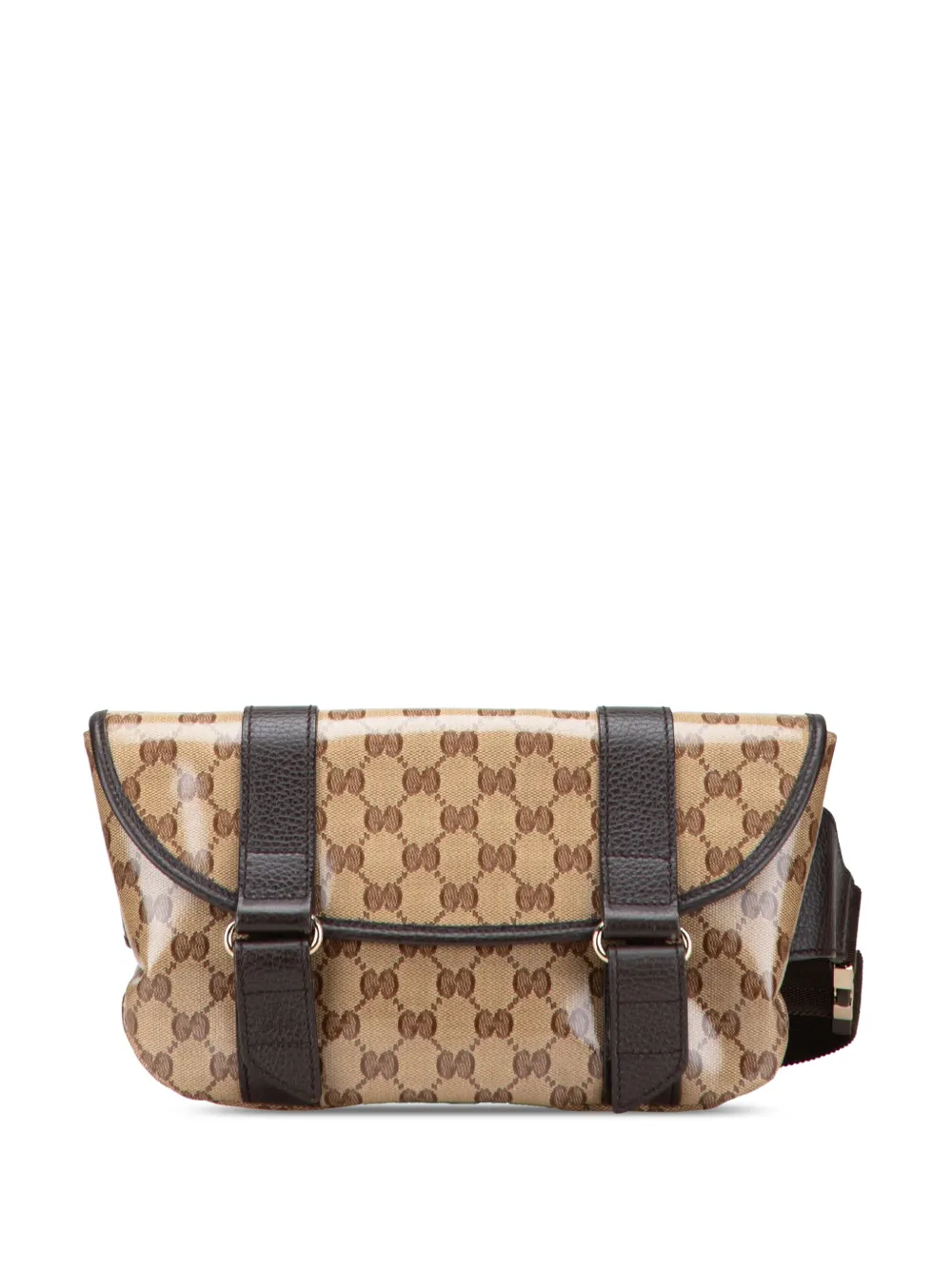 Gucci Pre-Owned 2000-2015 GG Crystal belt bag - ブラウン Gucci Pre-Owned 2000-2015 GG Crystal belt bag - ブラウン