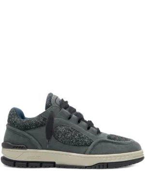 Axel Arigato Area Patchwork Sneakers | Grey | FARFETCH