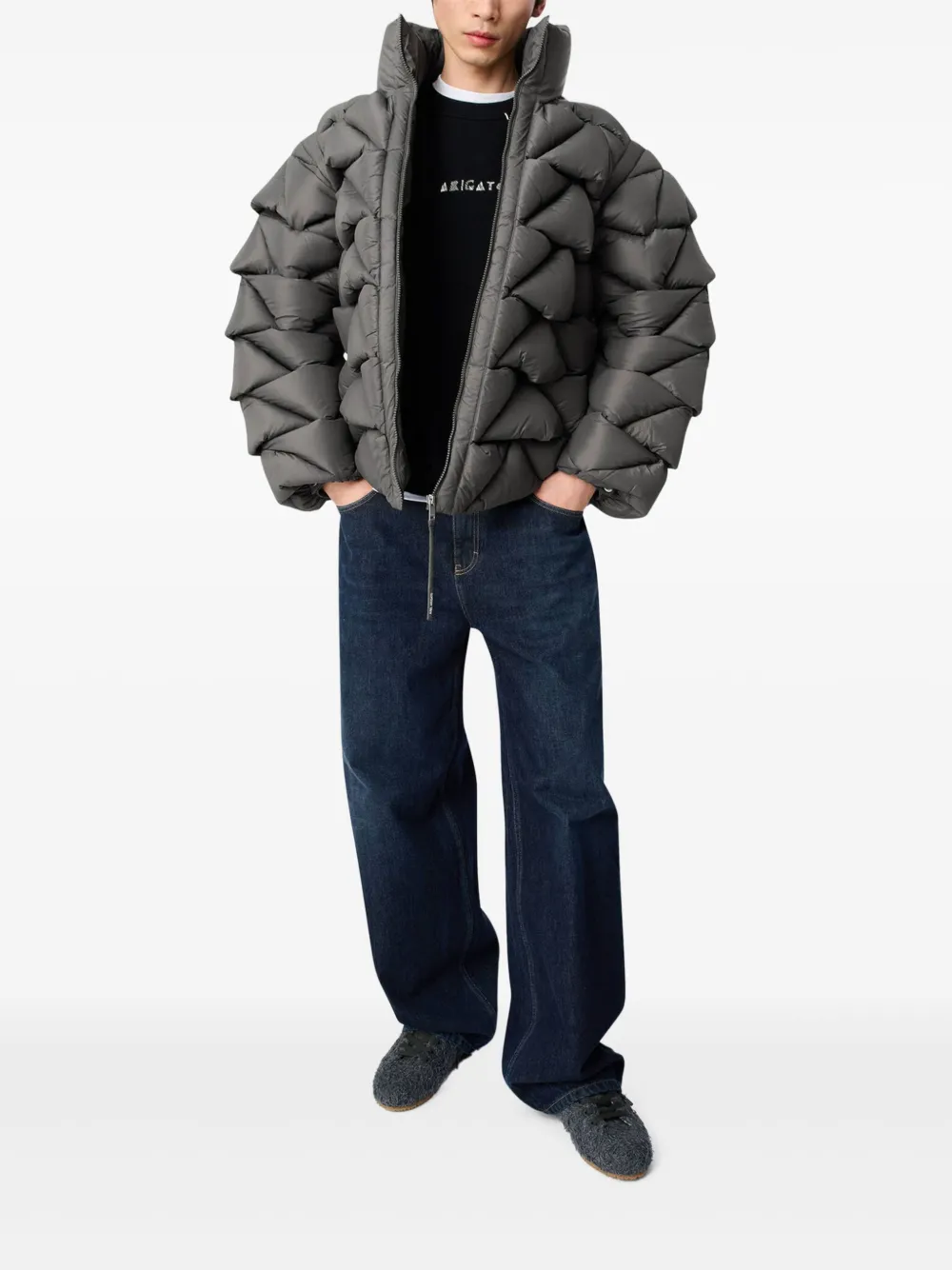 Axel Arigato Knit padded jacket | Down Jackets | Image 2