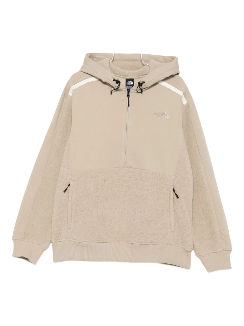 The North Face stripe-detail hooded jacket | Neutrals | Image 1