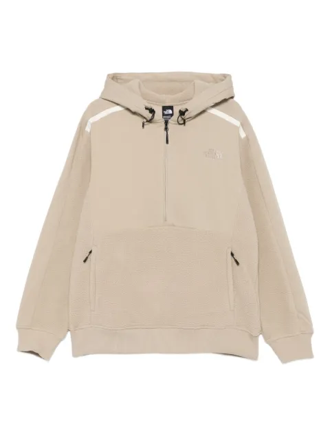The North Face chamarra con capucha y detalle de rayas