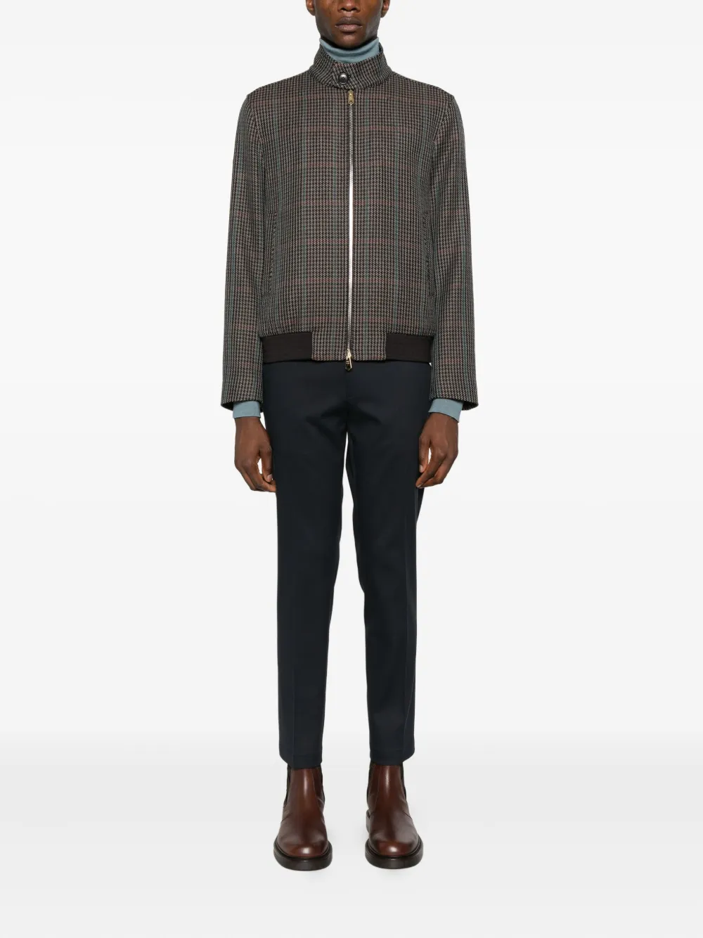 Paul Smith checked zip-up bomber jacket | Bomber Jackets | Image 2
