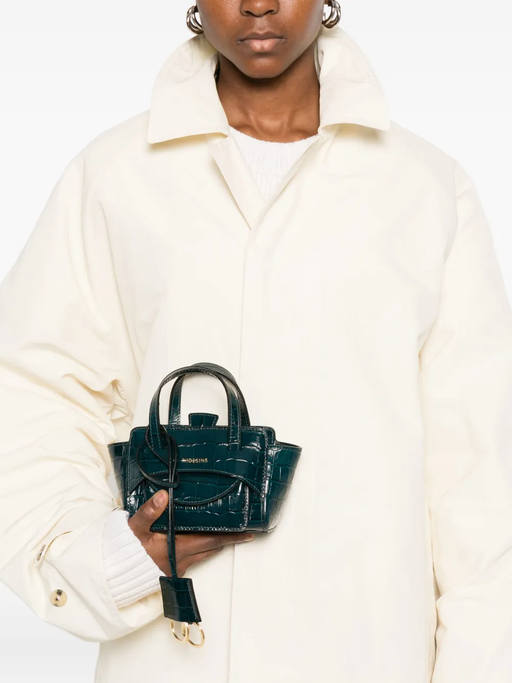 HIDESINS Cocco tote bag - Groen