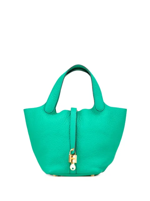 Hermès Pre-Owned 2021 Clemence Picotin Lock Handtasche 18cm