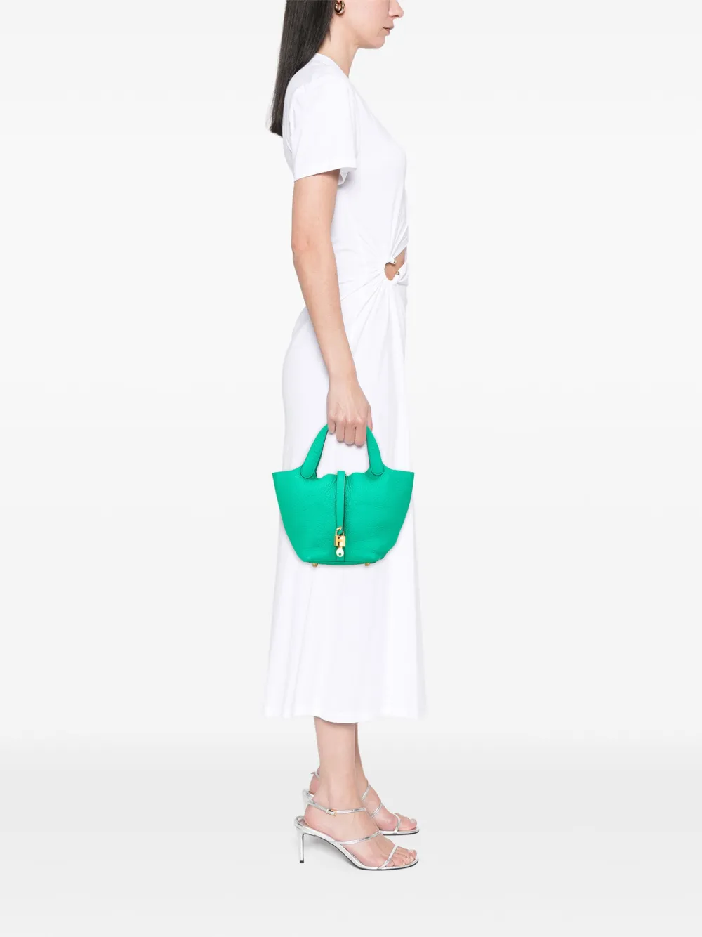 Hermès Pre-Owned 2021 Clemence Picotin Lock 18 handbag | Pre-Owned | Image 2