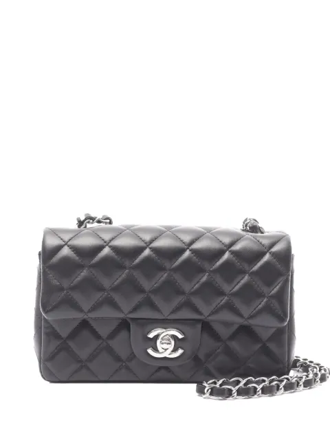 CHANEL Pre-Owned мини-сумка через плечо Single Flap (2021-2025 годы)
