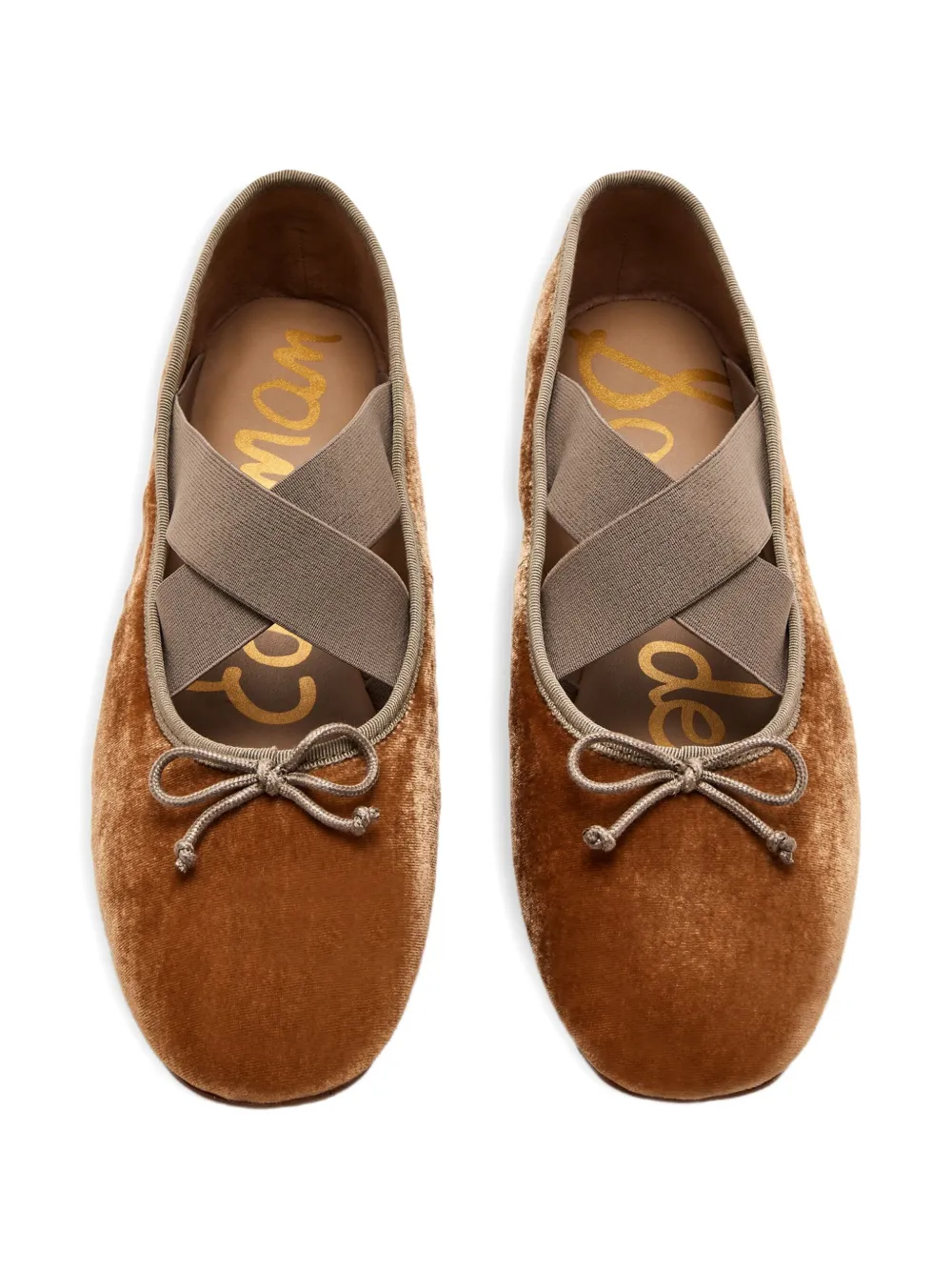 Sam Edelman Arya Ballet Flats In Brown