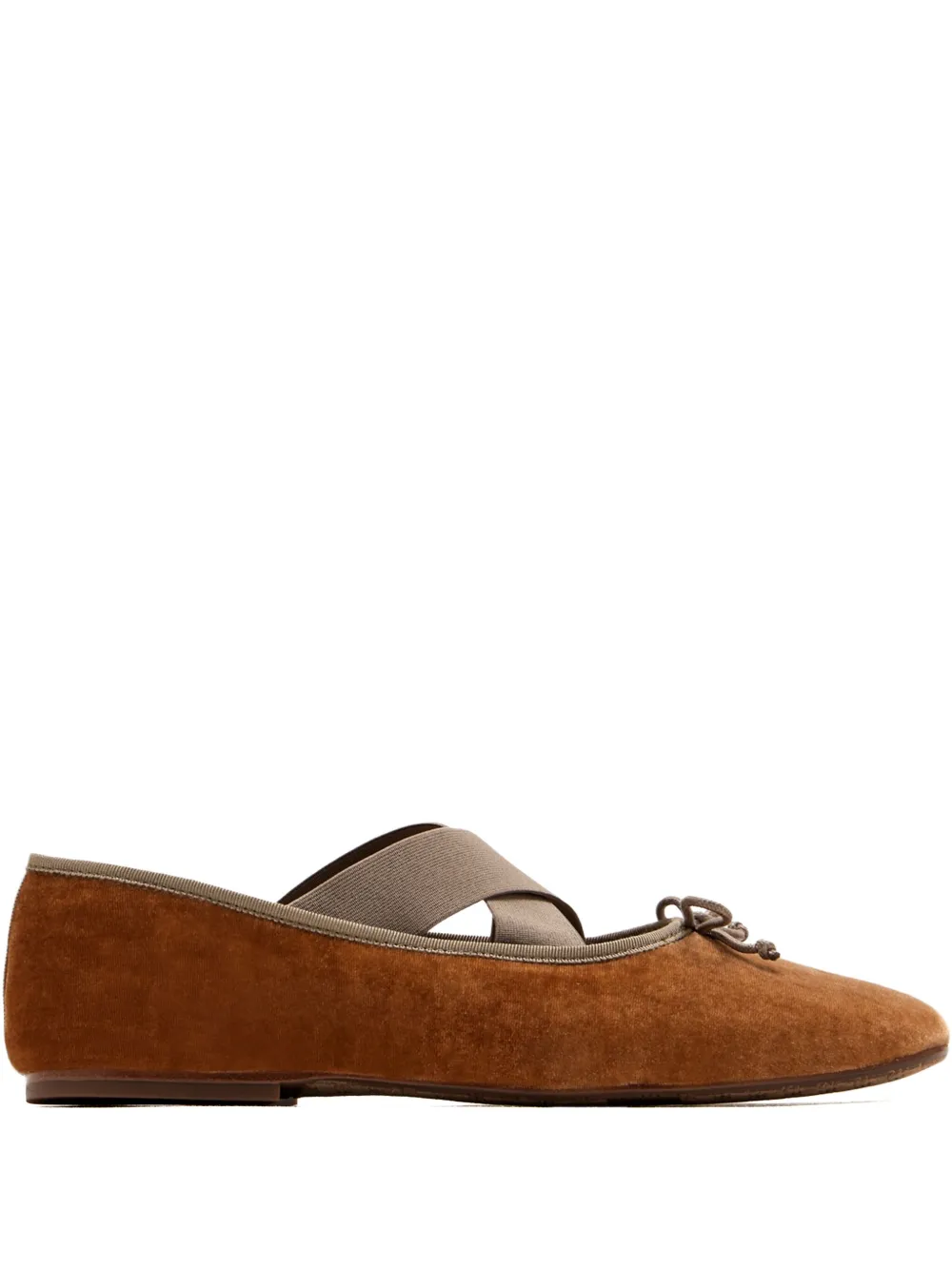 Sam Edelman Arya Ballet Flats In Brown