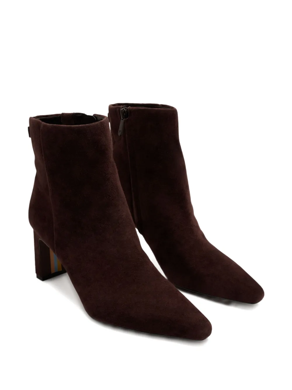 Sam Edelman Block-heel Buckle Boots In Brown