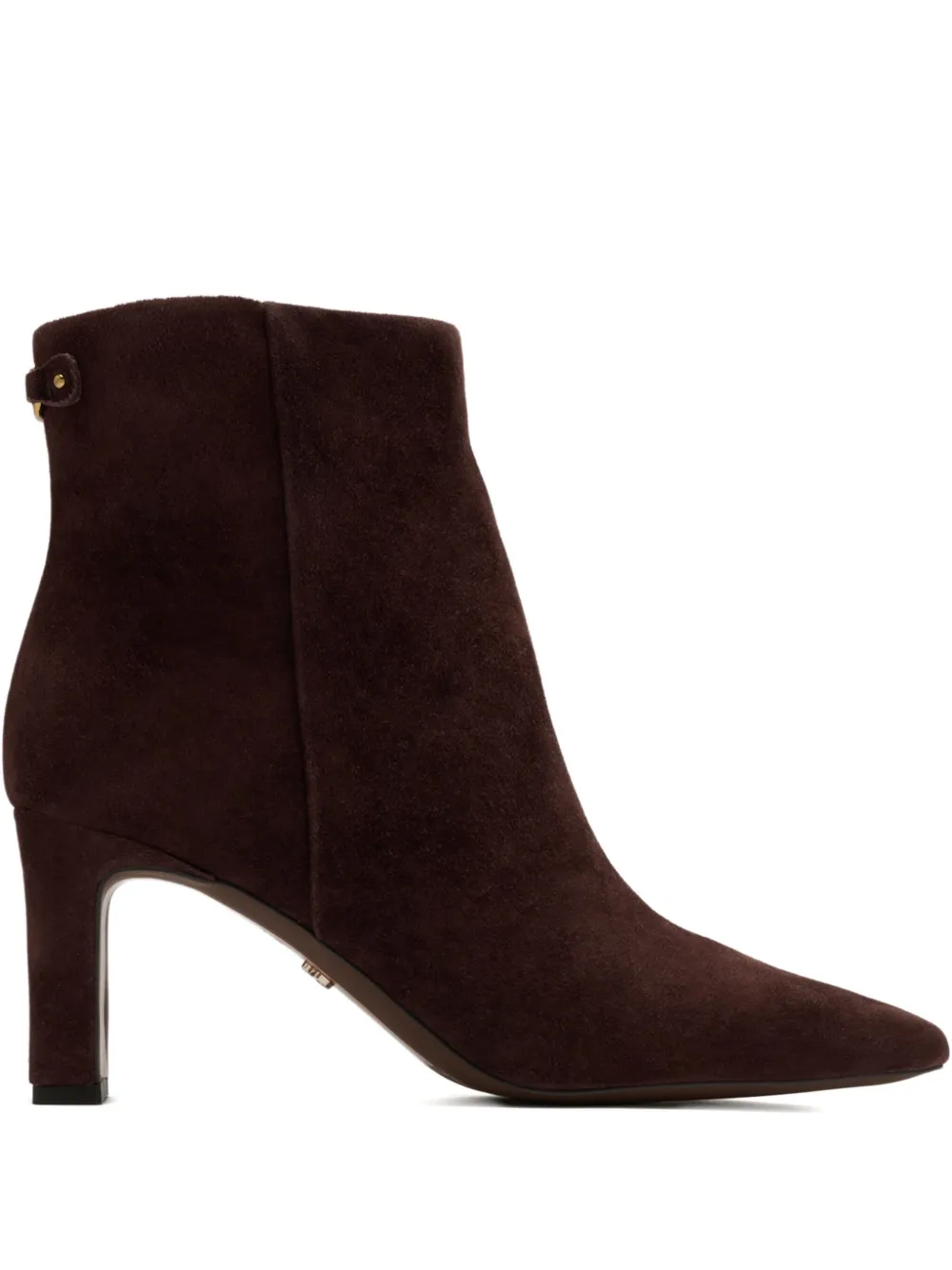 Sam Edelman Block-heel Buckle Boots In Brown