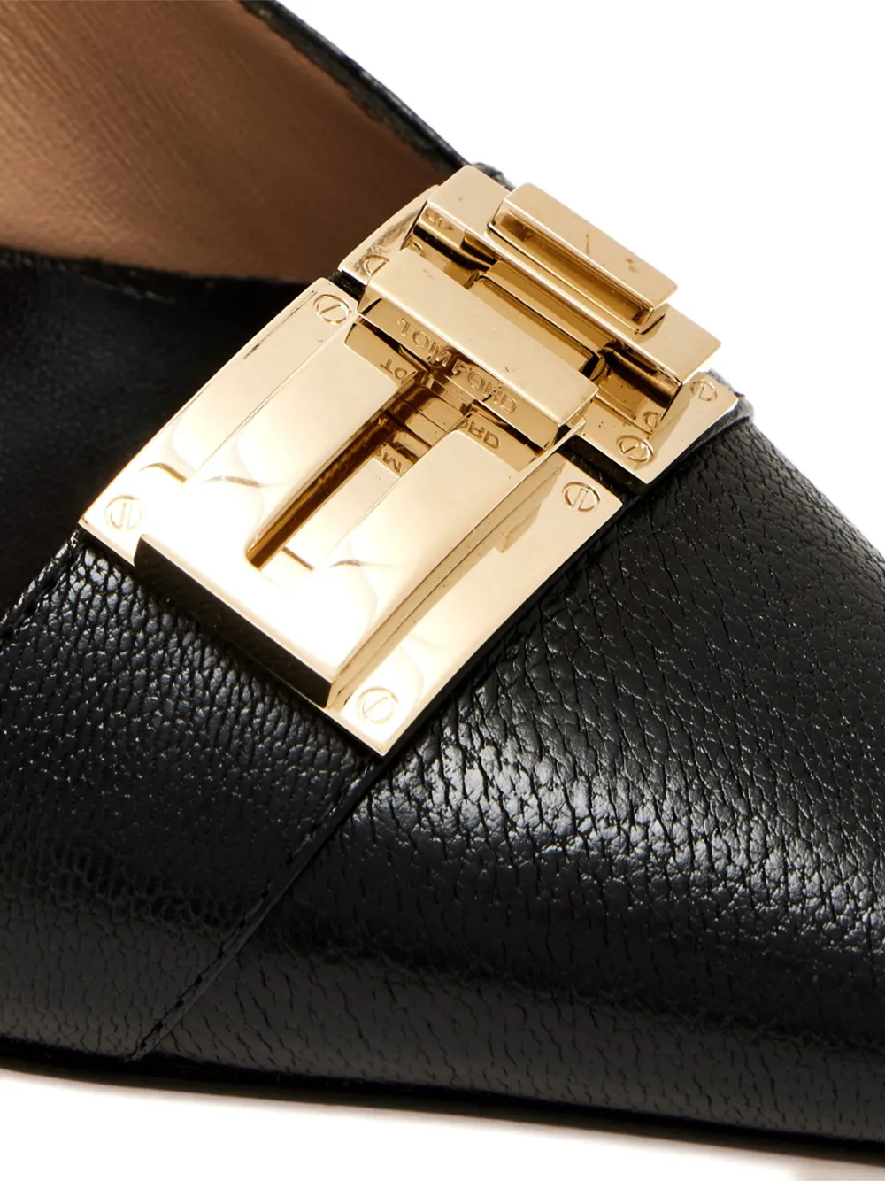 TOM FORD 105mm T-Latch pumps Zwart
