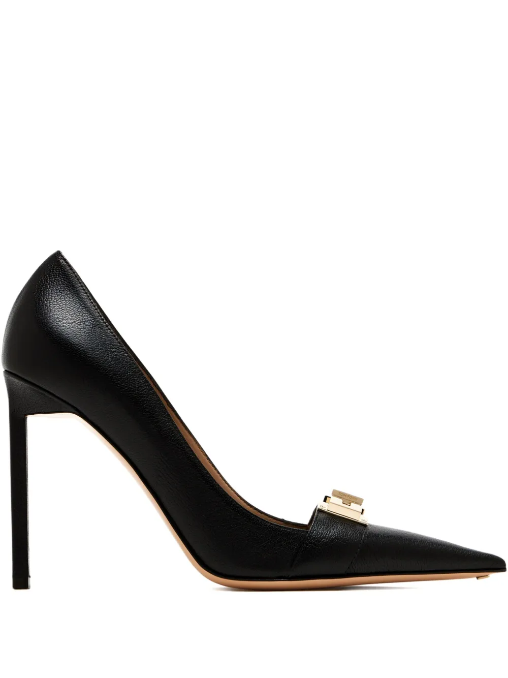 TOM FORD 105mm T-Latch pumps Zwart