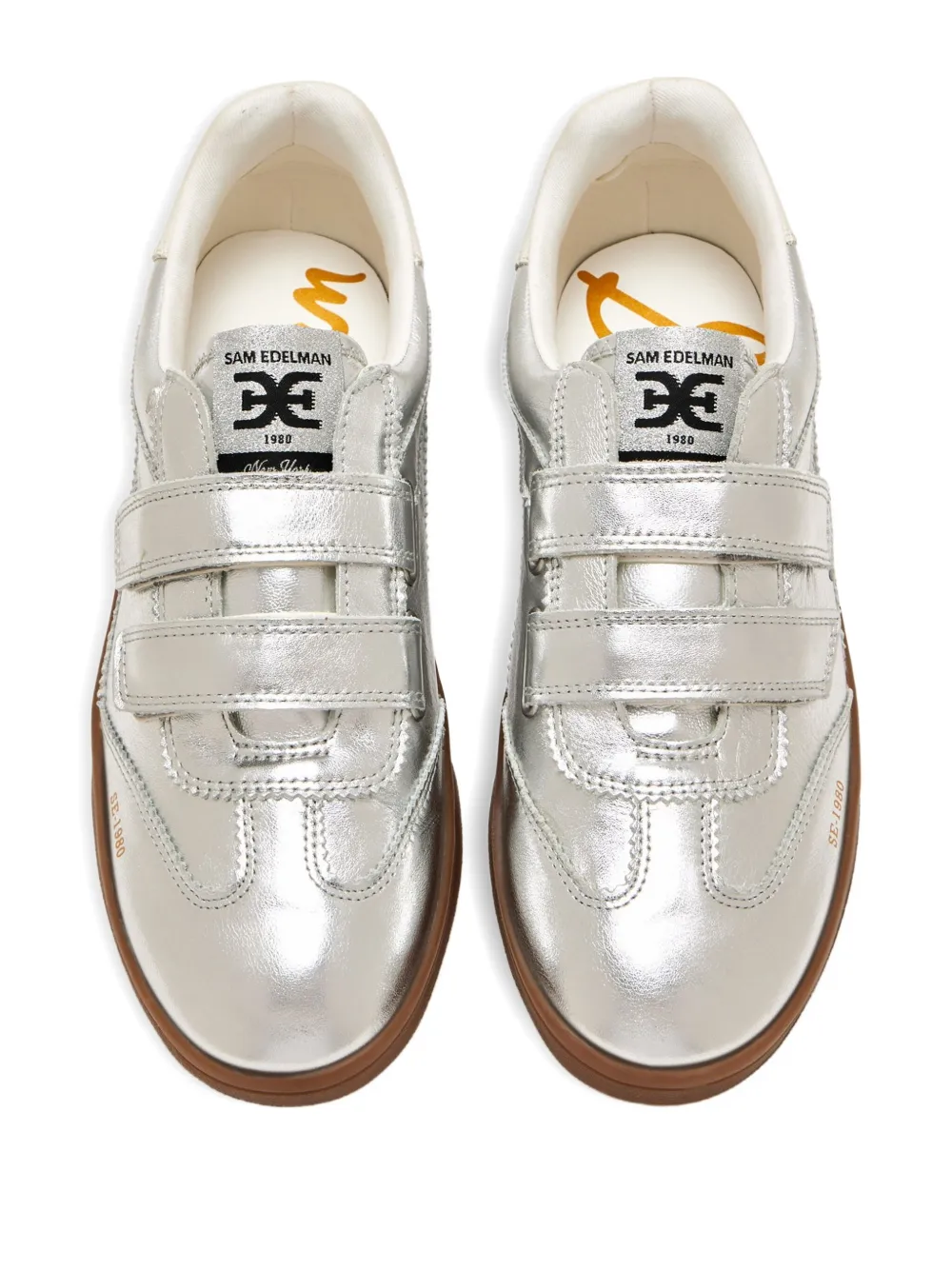 Sam Edelman Talia Sneakers In Silver