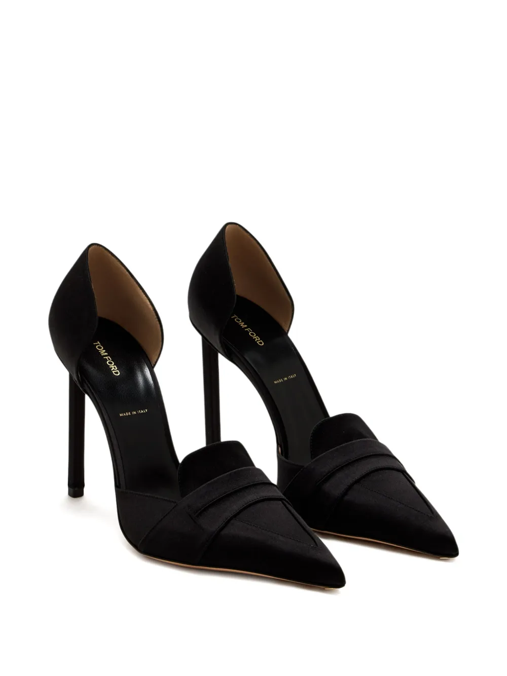 TOM FORD 105mm Eva d'Orsay pumps Zwart