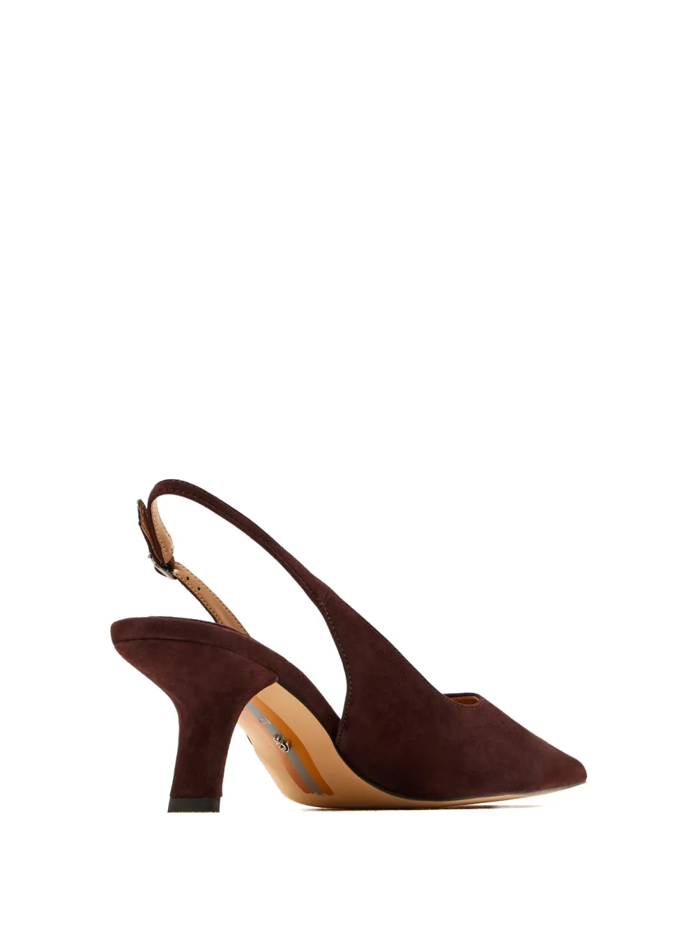 Sam Edelman 60 mm suède pumps met hak Bruin