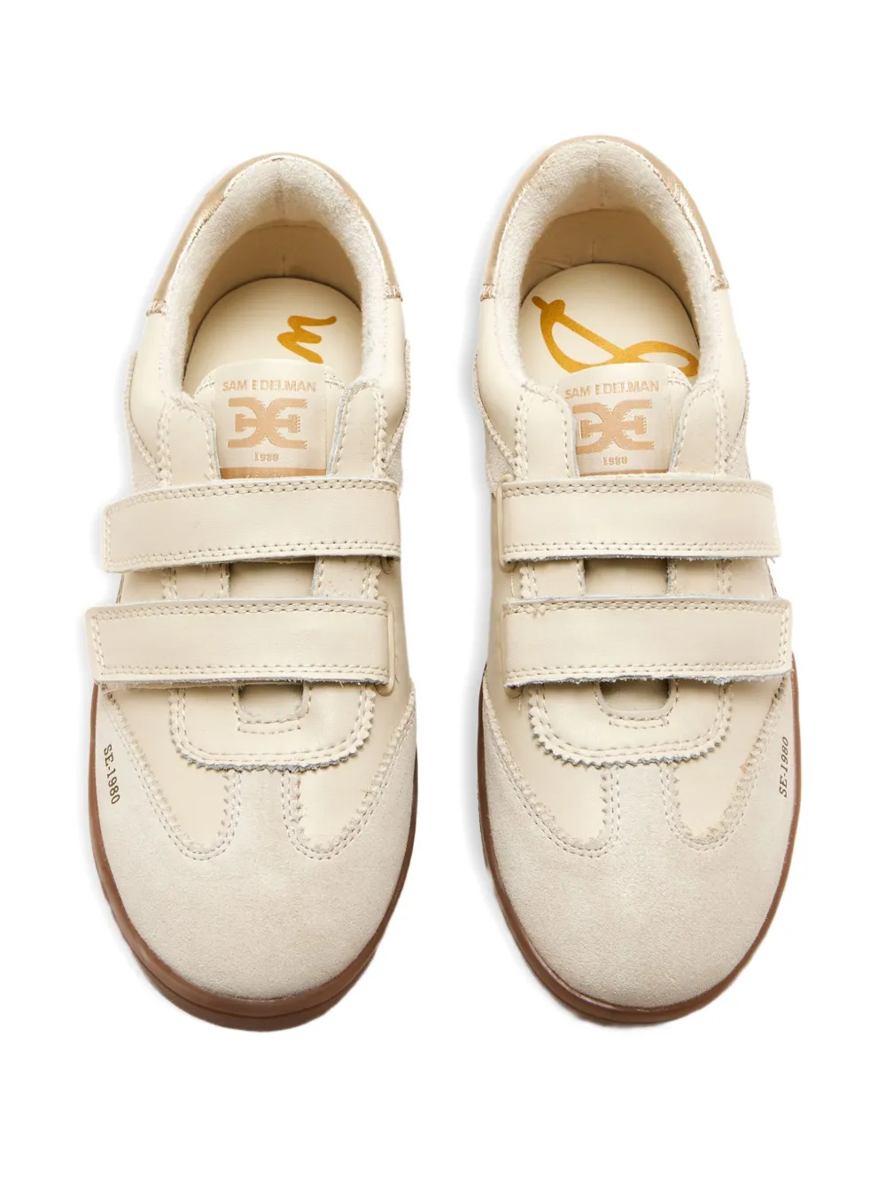 Sam Edelman Touch-strap Sneakers In Neutral