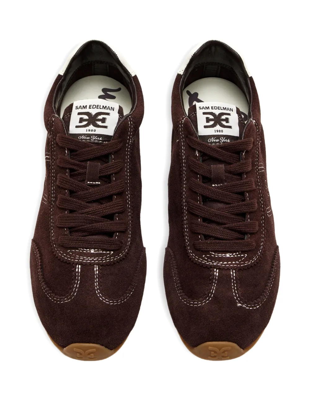 Sam Edelman Suède sneakers Bruin