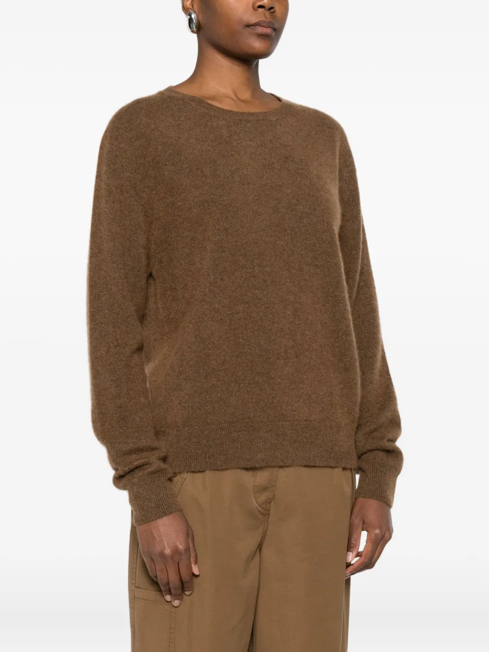 The Row Lorynna Sweater In Brown