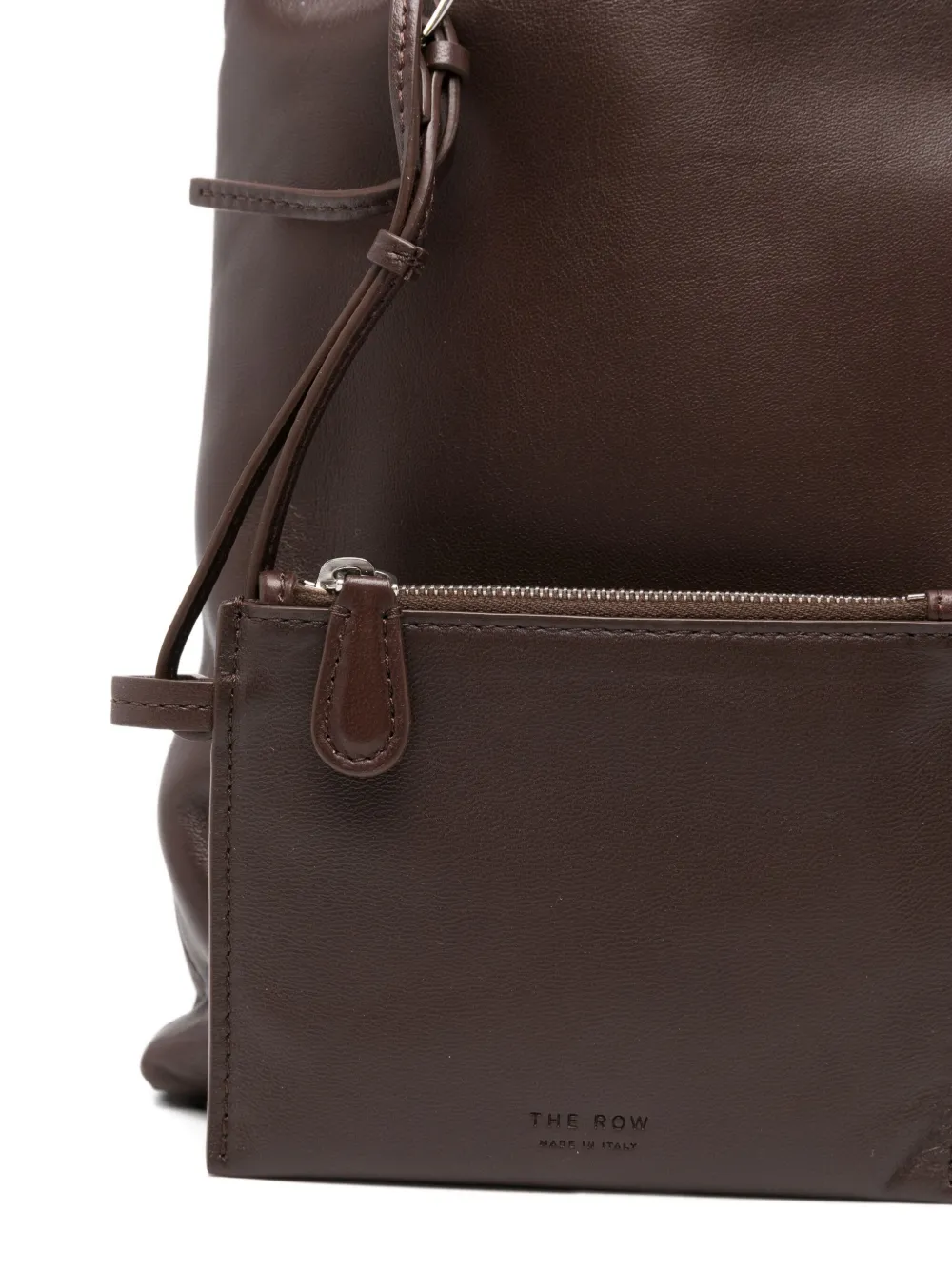 The Row Leather Shoulder Bag