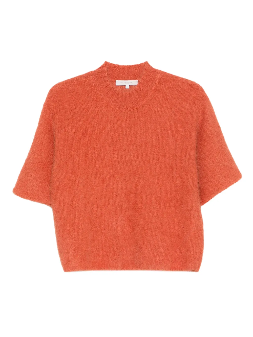 Antonelli crew neck sweater | Orange | Image 1