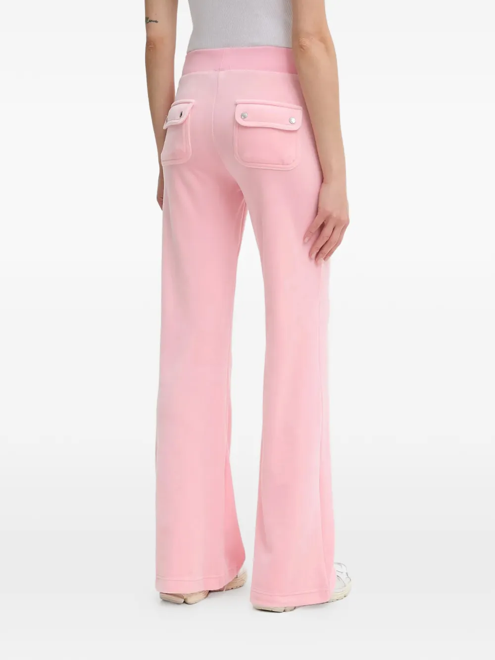 Juicy Couture Trainingsshorts met opgestikte zak Roze