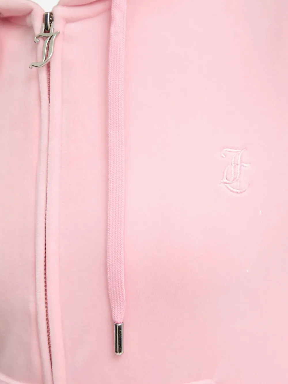 Juicy Couture Hoodie met rits Roze