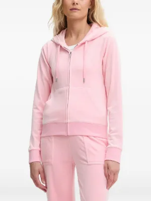 Juicy Couture ジップアップ ベロアパーカー | グリーン | FARFETCH JP