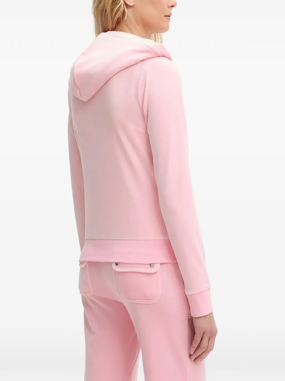 Juicy Couture Hoodie met rits Roze