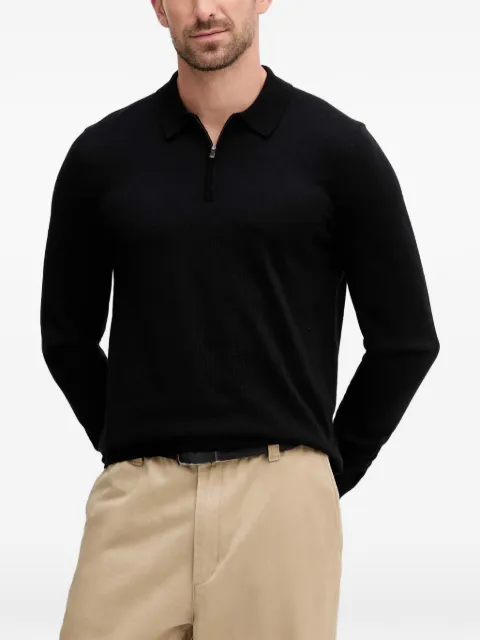 Joop! Dondor quarter-zip polo sweater